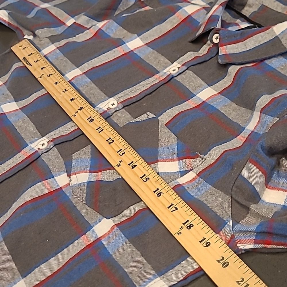 Burnside Plaid Button Down Shirt - Picture 6 of 11